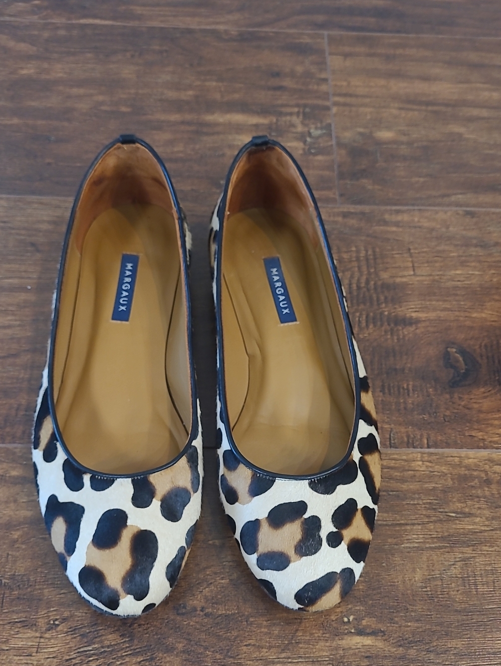 Margaux Leopard Print Heels Hand Made Size 41 Or 10